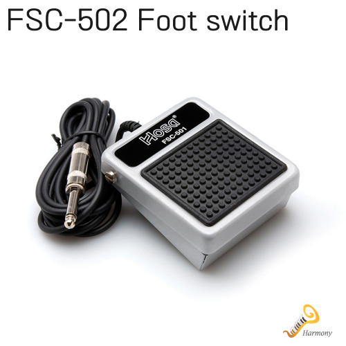 HOSA 호사 FSC-502 Footswitch/페달/서스테인/풋페달/풋스위치/디지털피아노페달/키보드페달
